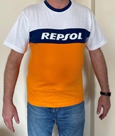 REPSOL színes póló XL